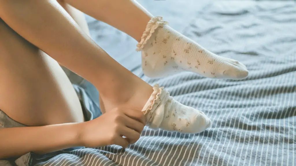 How to prevent womens socks from slipping?